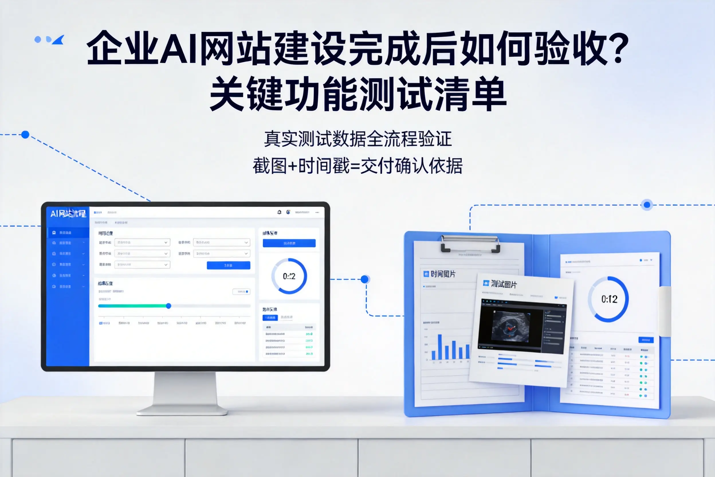 龙岩企业AI网站建设完成后如何验收？关键功能测试清单