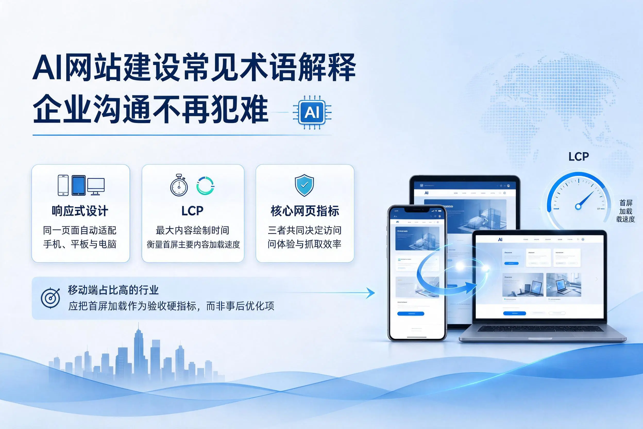 AI网站建设常见术语解释,龙岩企业沟通不再犯难