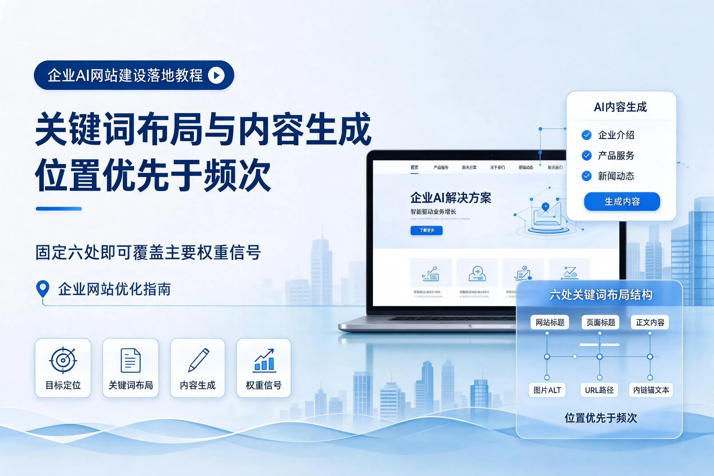 龙岩企业AI网站建设落地教程：关键词布局与内容生成